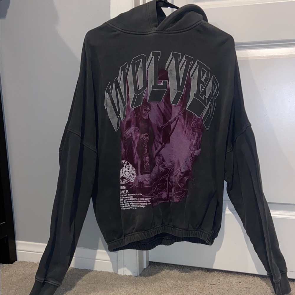 Darc Sport Before We Go “Vintage McCauley” Hoodie in Pigment Wolf Gray